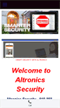 Mobile Screenshot of altronicssecurity.com